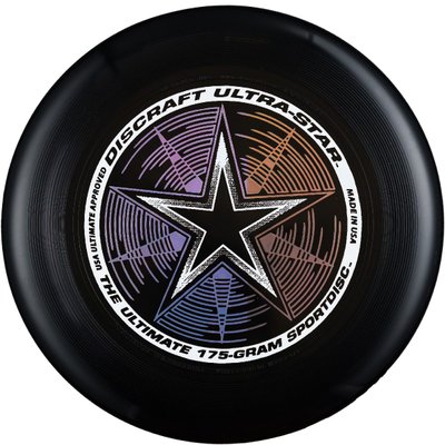Фризбі Discraft Ultra-Star чорний 34 фото